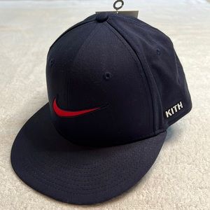 Kith Nike Swoosh Snapback Baseball Cap, OS adjustable snapback